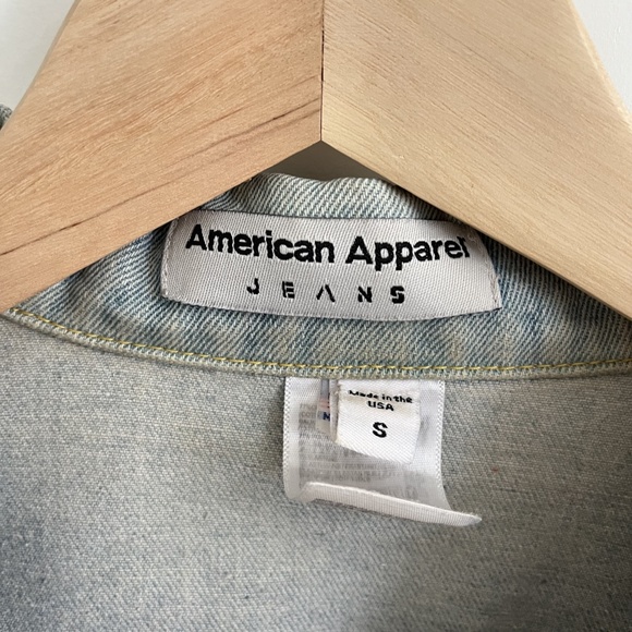 American Apparel Denim Jacket Size S - Picture 5 of 5